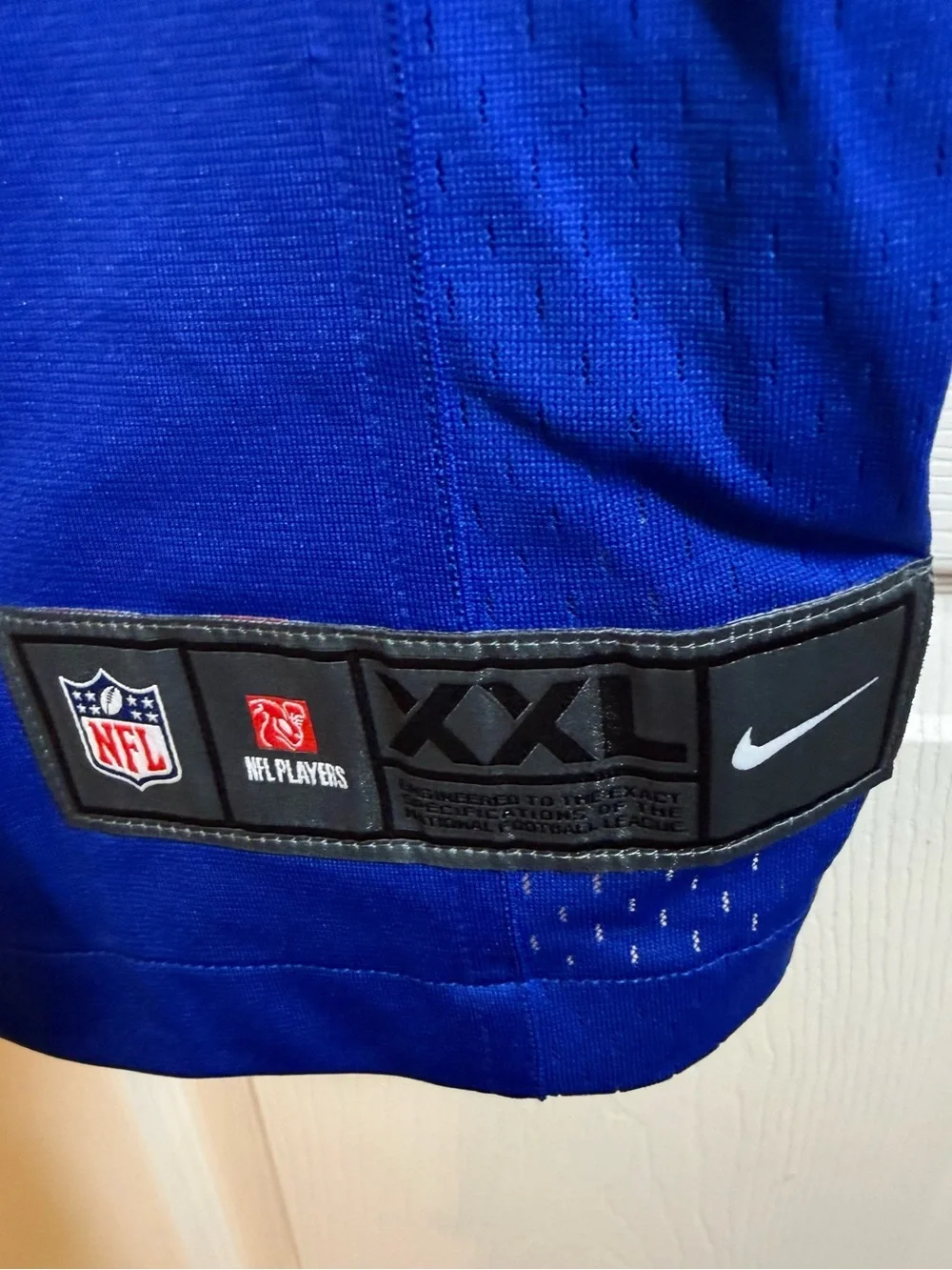 Nike Buffalo Bills #17 Royal Blue Football Jersey size XXL